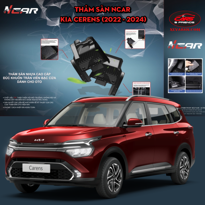 Thảm sàn Ncar cho KIA CARENS